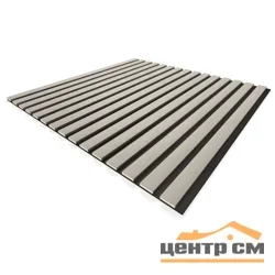 Панель стеновая акустическая STELLA Комфорт Делюкс Сандграу 600х600х9