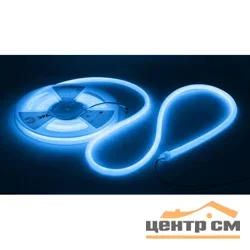 Лента светодиодная термостойкая для бани ЭРА LS2835-9,6-120-24-B-IP68-3 year-5m (синий)