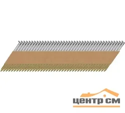 Гвозди реечные ЗУБР SN34 (D34) 50 х 2.8 мм, рифленые оцинкованные, 5000 шт