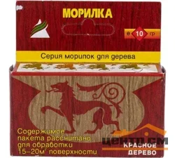 Морилка сухая АНЛЕС красное дерево 10г (108 шт)