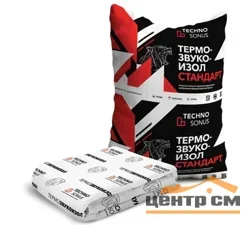 Мат для звукоизоляции ТермоЗвукоИзол Стандарт (10м х 1,5м х 15мм) 15м2