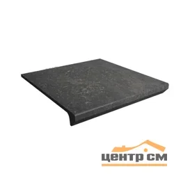 Клинкер Paradyz Виано антрацитовая Ступень с носиком прямая 30x33