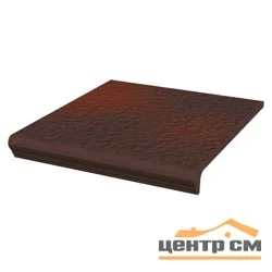 Клинкер Paradyz Клауд коричневая Ступень с носиком прямая 30x33