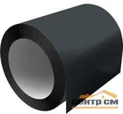 Штрипс Сатин, RAL 7016 (антрацитово-серый), 0.5мм, 0,625*80 м.п., пл=50м2