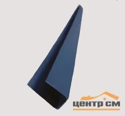 Профиль ПВХ торцевой (стартовый) черный 8мм, 3м